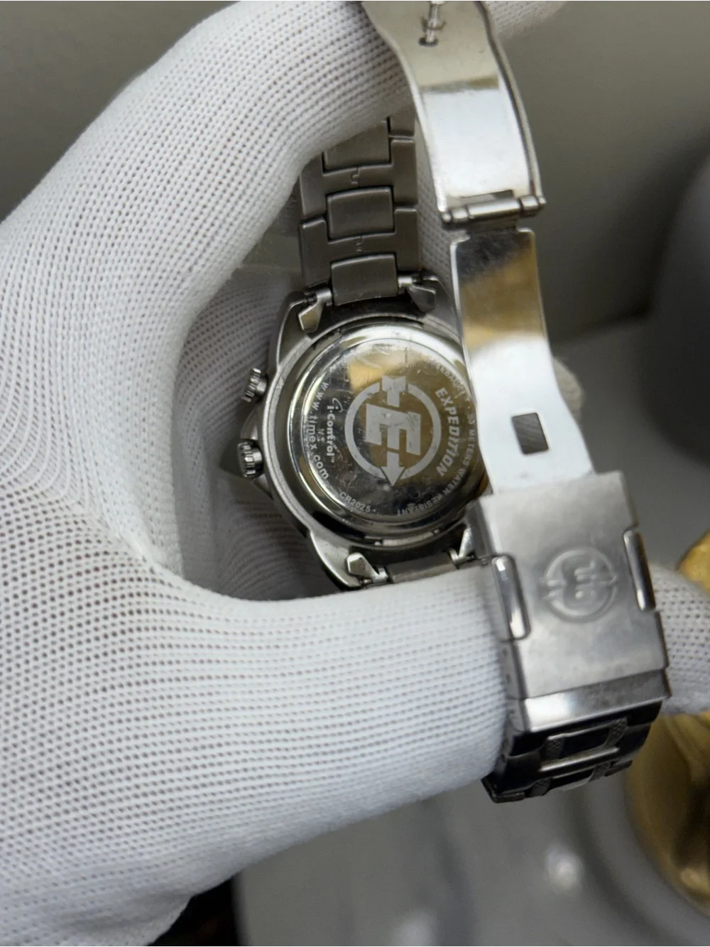 Timex Expedition Men's Stainless Steel Analog-Digital Watch rare find